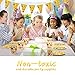 Betheaces Emoticon Party Supplies 107 Piece Birthday Decorations Emoticon Paper Plates for Kids Boy Girl Disposable Tableware Cake Topper Set, Napkins, Banner, Serves 20