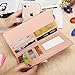 HeySun Adorable Cat Ears Coin Purse for Ladies Long Wallet Money Clip Designer Card Case (Lavender)