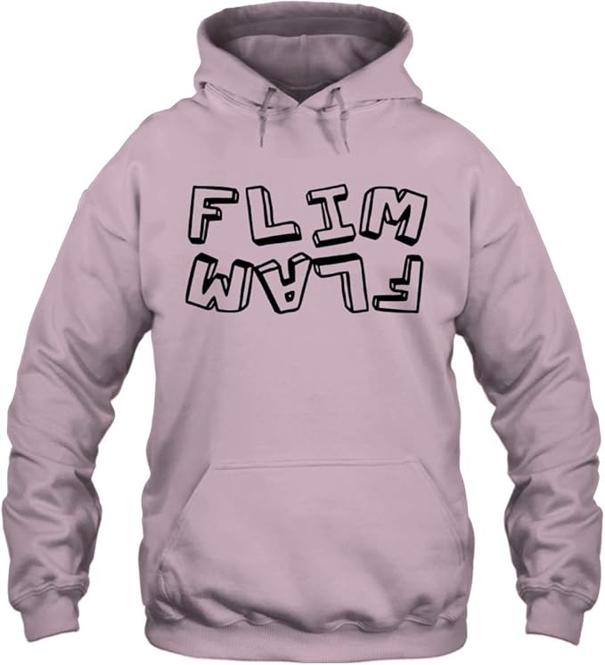 Pink flim flam hoodie Clearance
