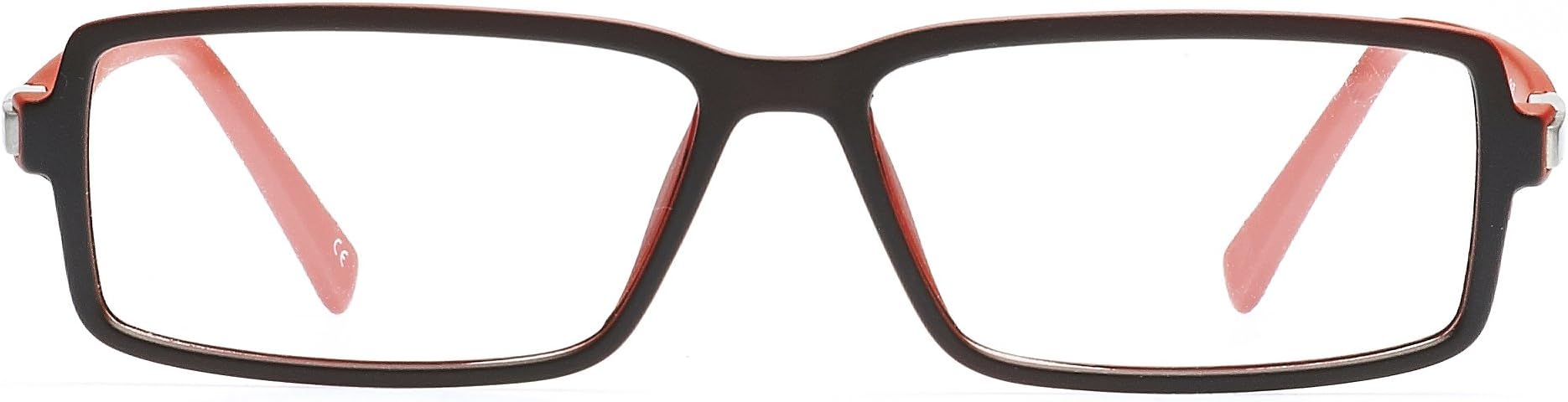 Vintage Style Rectangle Eyeglasses Frame Clear Lens Glasses M1011