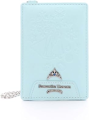 Amazon Samantha Thavasa Petit Choice サマンサタバサ プチチョイス ディズニー Disney アナと雪の女王 パスケース レディース 定期入れ キャラクター かわいい エルサ パステルブルー 定期入れ