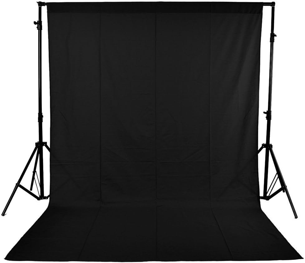 Amazon 写真撮影用 背景布 180 270cm 不織布 ブラック Anipoo バックペーパー 背景布