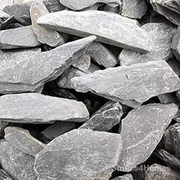 bags of grey slate