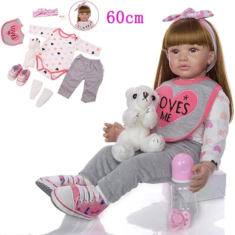 bambole reborn 60 cm