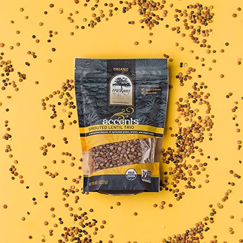 Truroots Sprouted Lentil Trio, Organic, 8-Ounce - Thumbnail 2