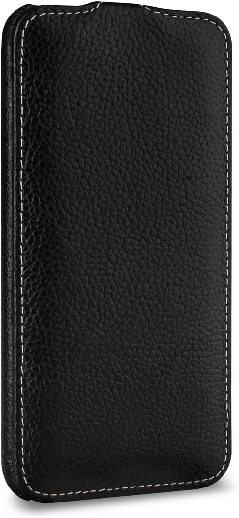 StilGut Case Compatible with Google Pixel XL, Smart Sleep/Wake Function Leather Ultra Slim Case, Black - Image 3