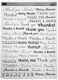 Thank You Clearly Stickers-