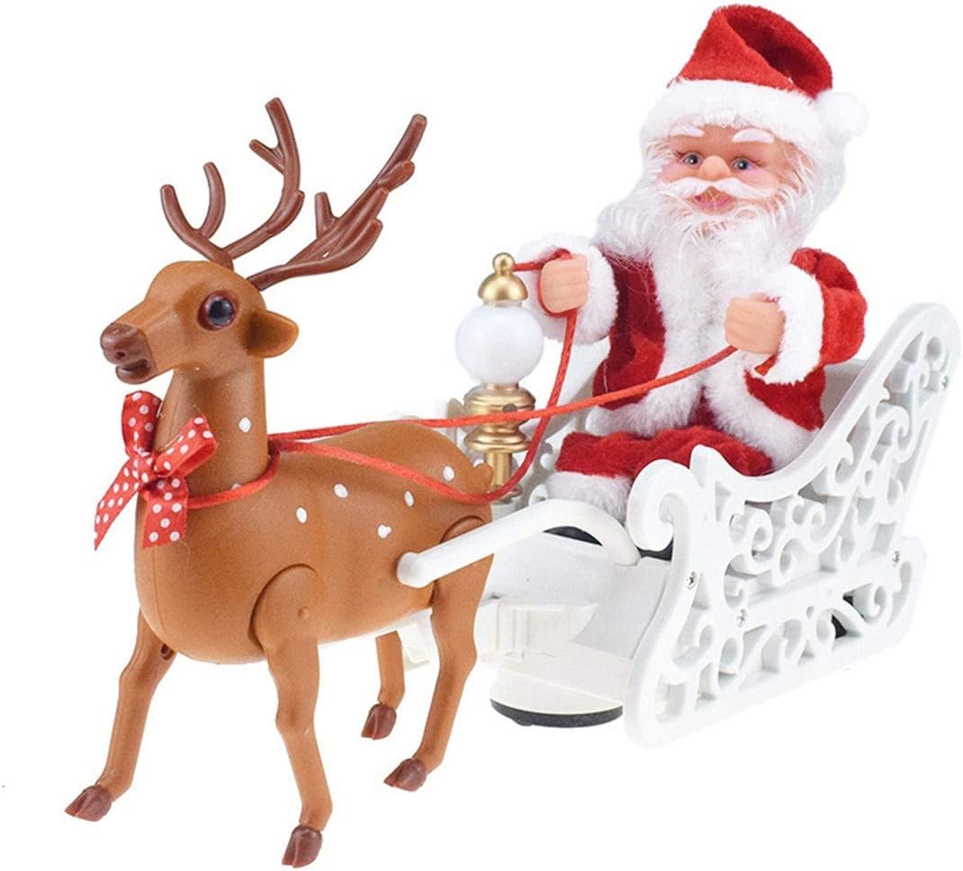 toy sleigh and reindeer