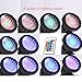TOPBRY Remote Control Submersible Spotlight Pond lights 36 LED Colorful IP68 Waterproof Aquarium Spotlight Multi-color Decoration Landscape lamp for Fountain Fish Pond Tank Water Garden (Set of 4)