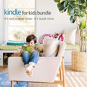 Kindle for Kids Bundle with the latest Kindle E-reader, 2-Year Worry-Free Guarantee, Blue Cover