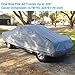 KAKIT Car Cover, 6 Layers Truck Outdoor Cover Windproof Waterproof Scratch Resistant Dustproof for All Weather, Full Car Cover Fits Up to 224