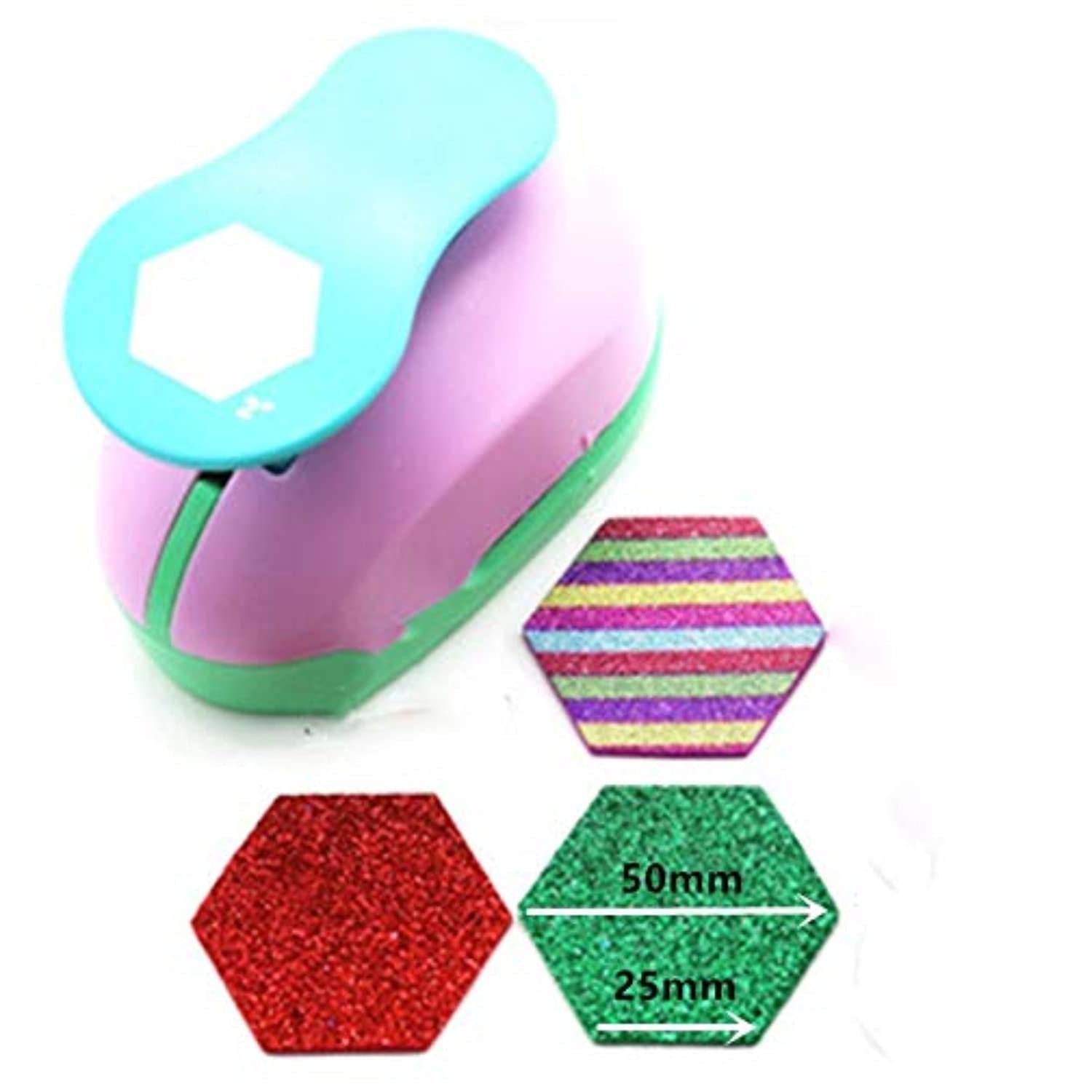 25mm/33mm/50mm70mm Hexagon Shaped craft punch Scrapbooking School DIY