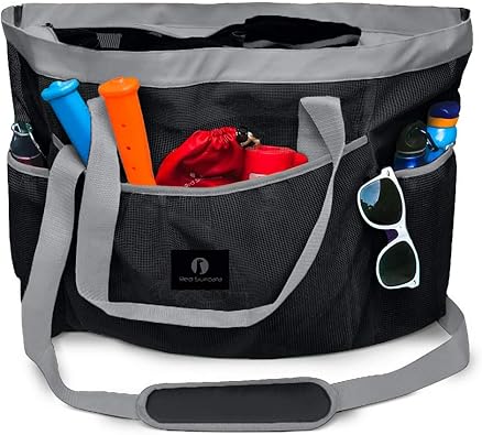 extra large mesh beach bag