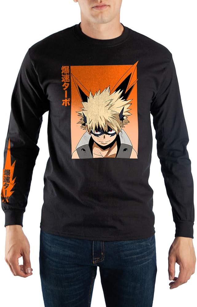 hot topic bakugo long sleeve