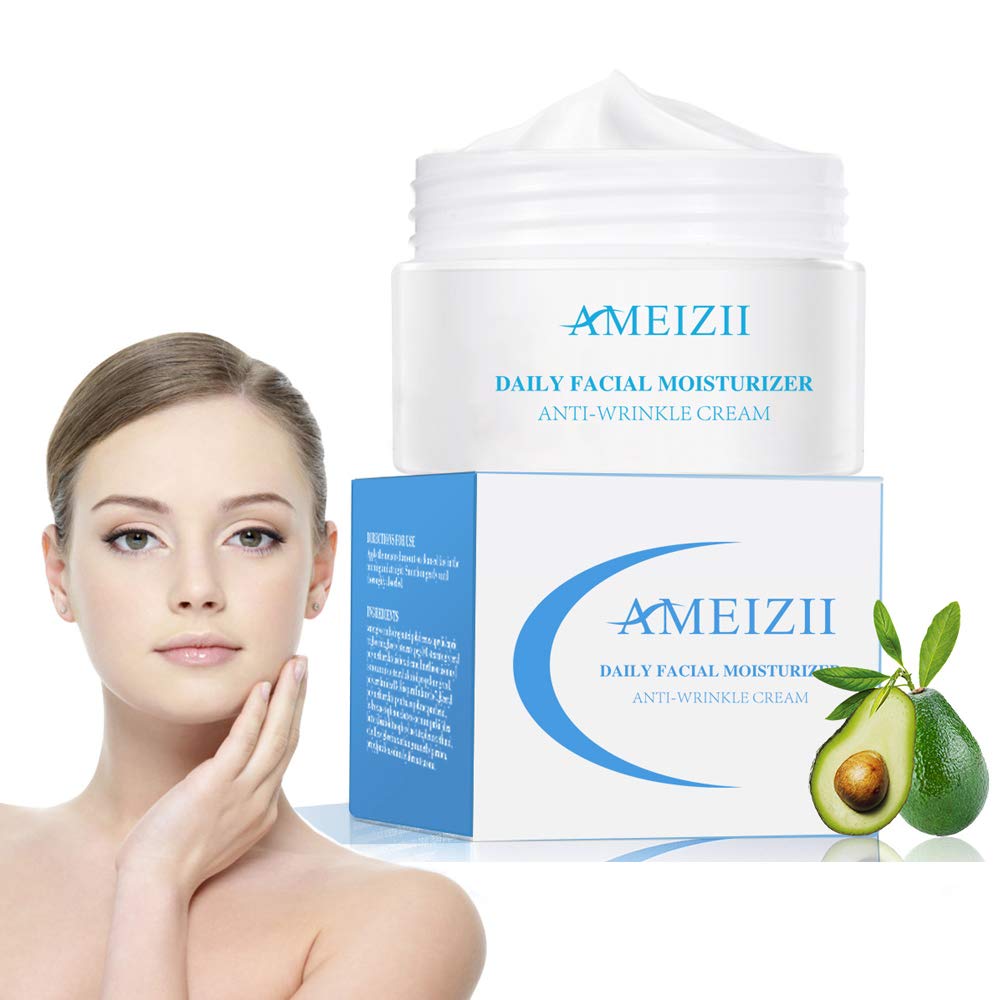 AMEIZII Daily Facial Moisturizer Anti-Wrinkle Cream Natural Materials Snail Moist Nourishing Skin Care Moisturizer Anti-Aging Essence Face Cream