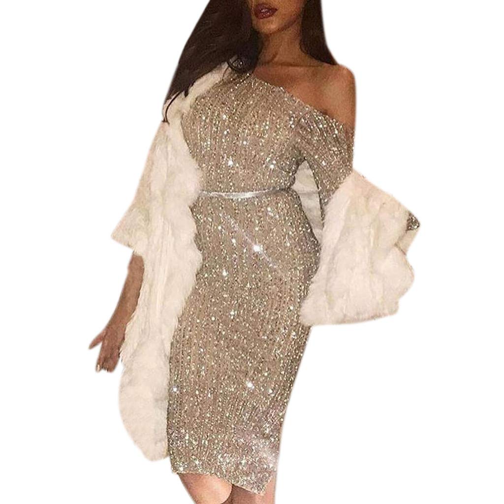 bodycon sparkly midi dress