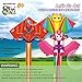 YongnKids Unicorn Kite for Kids Easy to Fly - Large Pink Kites for Kids Girls Boys Adults Easy to Fly, Perfect for Easter Birthday Gift Idea Beach Trip Park Family Activities Outdoor Games