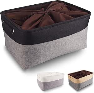 Mangata Cestas de almacenaje Grandes, Caja almacenaje Tela de Lona con