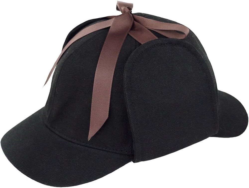 Handmade Sherlock Holmes Hat Deerstalker Hat Detective Cap Unisex Flat Cap