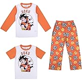 Bioworld Dragon Ball Z Goku Boy's 3-Pack Pajama Set