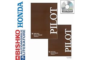 bishko automotive literature - Shop Service Repair Manual CD Engine Wiring OEM for The 2009 2010 2011 Honda Pilot