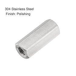 uxcell M6 x 1.0-Pitch 25mm Length 304 Stainless