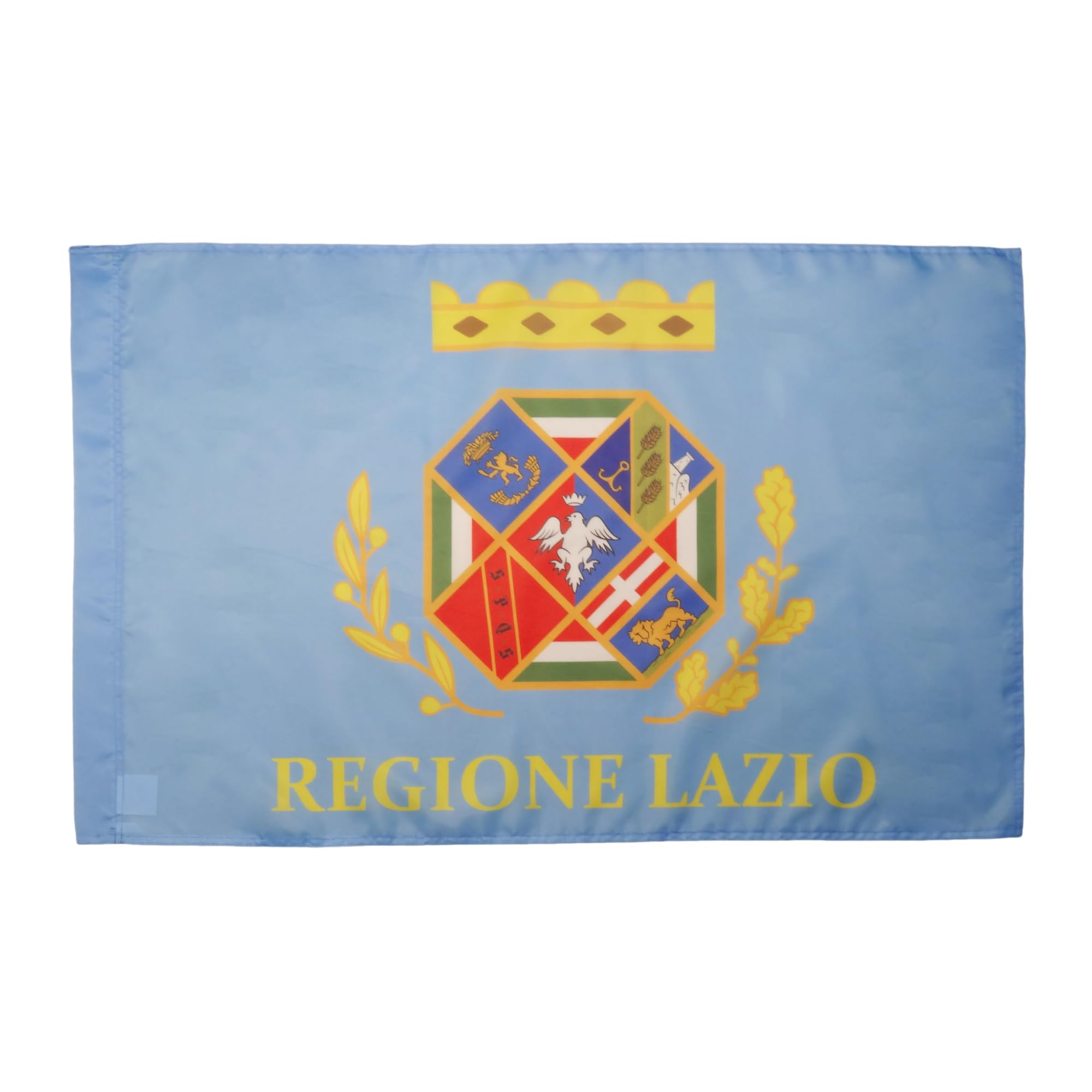 AZ FLAG - Lazio Flag - 2x3 Ft - Italian Region Banner with Sleeve - 100% Polyester - Fade Resistant - Vivid Colors - 2' x 3' Feet - 90x60 Cm