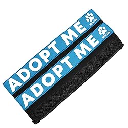 Max and Neo Leash Sleeves Adopt ME - We Donate 1