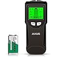 Stud Finder Wall Scanner - 5 in 1 Stud Finder Tool w/Microprocessor Chip and HD LCD Display, Stud Detector Beam Finders for the Center and Edge of Wood AC Wire Metal Studs Joist Pipe (Coal)