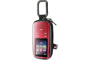 TXEsign MP3 Player Case Storage Bag Compatible with Sony NWE394 MP3 Player, Carry Case Protective Bag MP3 Player Organizer with Clear Window (4.33'' x 1.96'' x 0.78'')