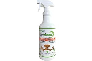 ez-clean Advanced Odor Remover- Highly Concentrated Bio Enzyme Pet Odor Eliminator for Dog, Cat, and Small Animal Urine Indoo