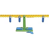 edxeducation Student Math Balance - In Home Learning Manipulative for Early Math and Number Concepts - Includes 20 Weights - 