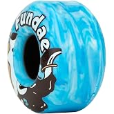 Moxi Skates - Fundae - Outdoor Roller Skate Wheels - 4 Pack of 57mm x 34mm Wheels