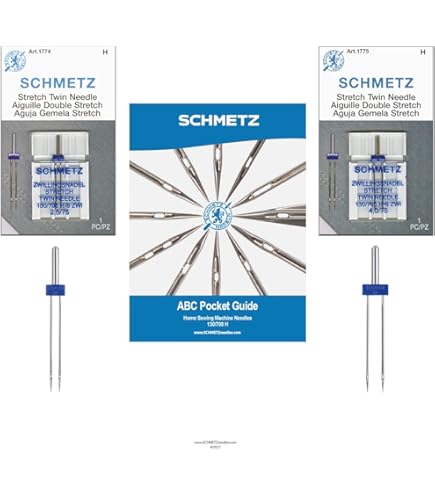 Schmetz Stretch | Ago Gemello 4,0 | Misura 75/11