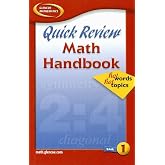Quick Review Math Handbook: Hot Words, Hot Topics, Book 1, Student Edition