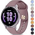 Meliya Bands Compatible with Garmin Vivoactive 5 / Vivoactive 3 Watch Band, Garmin Venu 2 Plus / Venu Sq / Venu Watch Bands Women Men, Soft Silicone Sport Replacement Strap for Garmin Vivoactive 5, Vivoactive 3 Music, Venu 2 Plus, Venu Sq, Venu, Vivomove Sport, Forerunner 645 / 245 Music Smart Watch