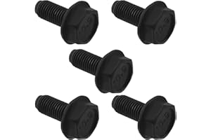 eMagTech 5pcs M8x18mm Bicycle Crank Arm Bolts Mountain Road Bike Crank Bolt Bottom Bracket Replacement for Crankset Repair, B