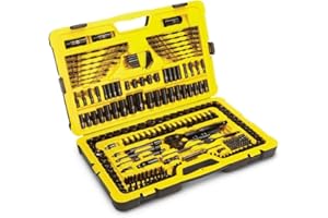 Stanley Socket Set, Black Chrome, 274-pc