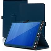 Case for Wacom Movinkpad Pro 14 14 inch, Wacom Movinkpad Pro 14 Tablet Case, Folding Stand Protective Cover with Pencil Holder and Wrist Strap, Full Protection. (Blue)