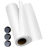 PLANTIONAL Double Sided Iron On Adhesive Film: 11.8 inch x 10 Yards Heavy Weight Double-Sided Press-on Patch Heat Melt Fabric Glue Sheet Permanent Fusible Adhesive