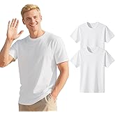 Sailk Men's Ultra-Soft Cotton Relaxed Fit Crewneck Short Sleeve T-Shirt, Everyday Casual & Workwear,Multi-Pack