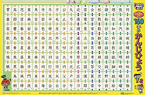 はっておぼえる 小学2年でならう160字のかんじひょう まっぷるキッズ 昭文社 出版 編集部 本 通販 Amazon