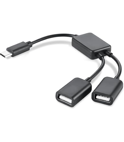 IOttie USB C To A Adapter 2-Pack – Fast Charging & Data Transfer, Nylon Braided, OTG Supported