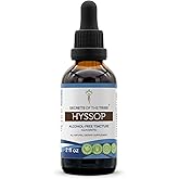 Secrets of the Tribe Hyssop Alcohol-Free Liquid Extract, Hyssop (Hyssopus officinalis) Dried Leaf and Flower Tincture Supplement (2 FL OZ)