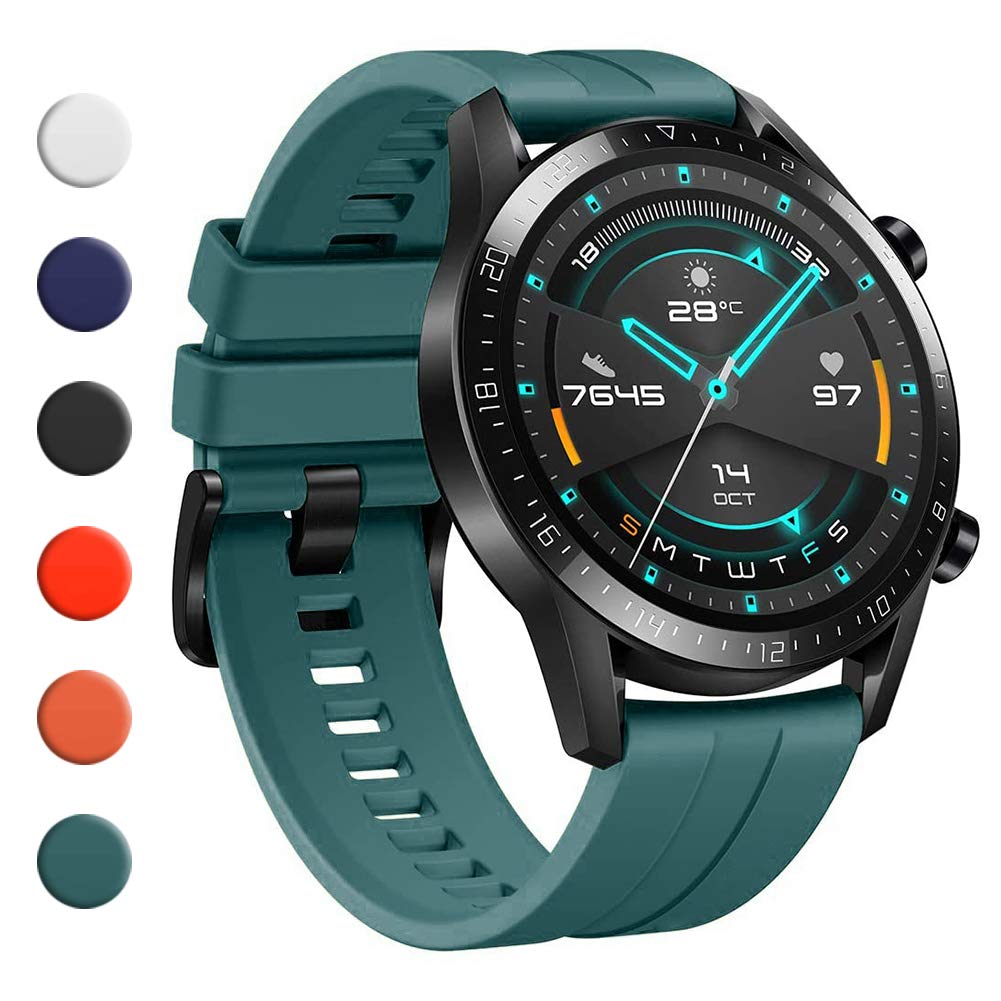 Strap for Huawei Watch GT3/GT2/GT2 Pro 46mm,22mm Wristband Compatible con Huawei Watch GT Sport Active 46mm