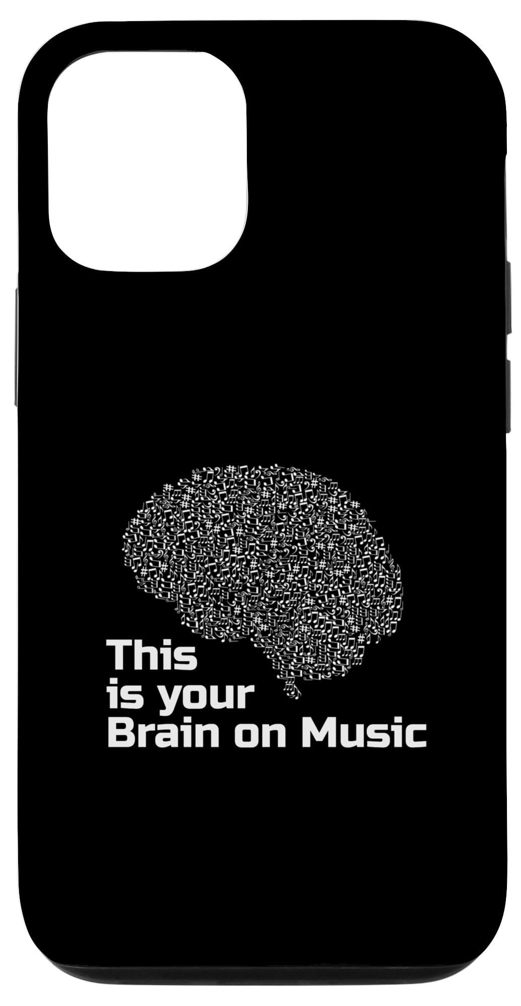 iPhone 13 This Is Your Brain On Music Notes Singers Band Instruments Case