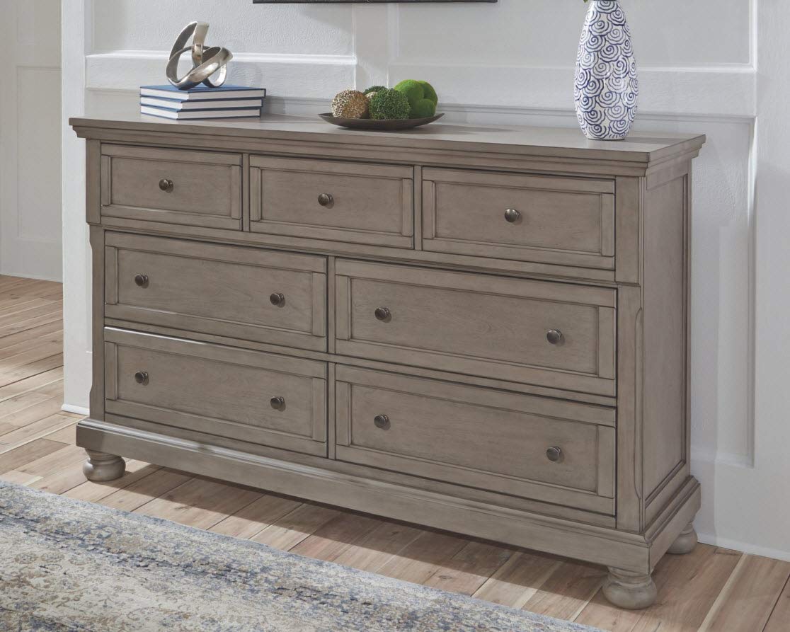 Signature Design by Ashley Lettner dressers, Light Gray