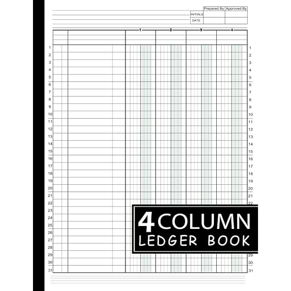 Amazon.com : BookFactory 4 Column Ledger Sheets/Account Loose Paper/Accounting Paper (Four Columns Columnar Sheet Format) - 3 Hole Punched Loose Leaf Sheets, 50 Pages, 8.5 amazon-com-bookfactory-4-column-ledger-sheets-account-loose-paper-accounting-paper-four-columns-columnar-sheet-format-3-hole-punched-loose-leaf-sheets-50-pages-8-5-x-11-sheet-050-7cll-accounting-4-ax-office-products