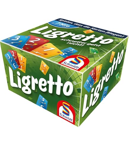 Schmidt | Ligretto Green | Card Game | Ages 8 | 2 To 4 Players | 15 Mins Minutes Playing Time