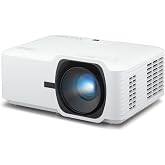 ViewSonic LSD400W WXGA 4000 Lumens Laser Installation Projector, Dual HDMI | Business, Classroom, Auditorium Projector With 1.1x Optical Zoom, H/V Keystone, 4 Corner, 360 Projection, LAN Control